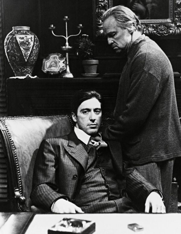 PHOTOWALL / Godfather - Al Pacino and Marlon Brando (e316900
