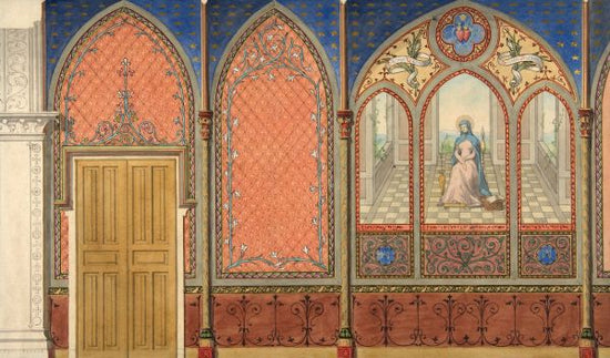 PHOTOWALL / Elevation of a Church - Jules Edmond Charles Lachaise (e316983)