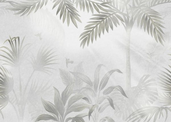 PHOTOWALL / Foggy Jungle - Bleached (e317745)