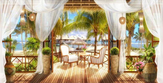 PHOTOWALL / Bungalow in Paradise (e317691)