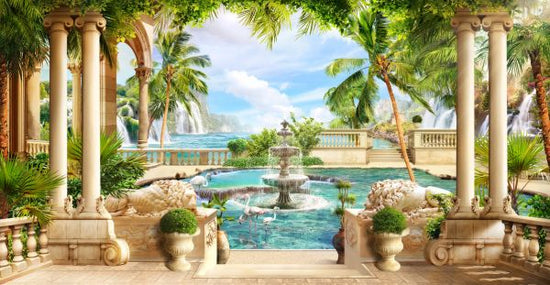 PHOTOWALL / Fountain in Paradise (e317709)