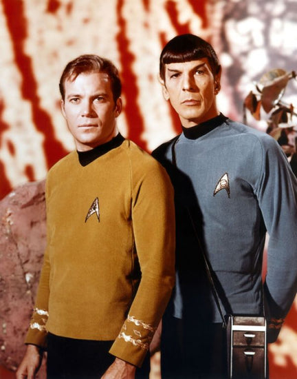 PHOTOWALL / Kirk and Spock - Leonard Nimoy and William Shatner (e317208)