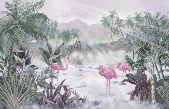 PHOTOWALL / Flamingo Essay - Rose (e318655)