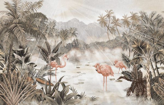PHOTOWALL / Flamingo Essay - Sepia (e318656)