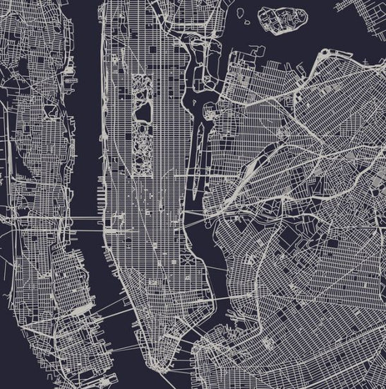 PHOTOWALL / New York City Map (e318225)