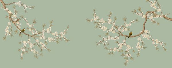 PHOTOWALL / Brushwood - Emerald (e318846)
