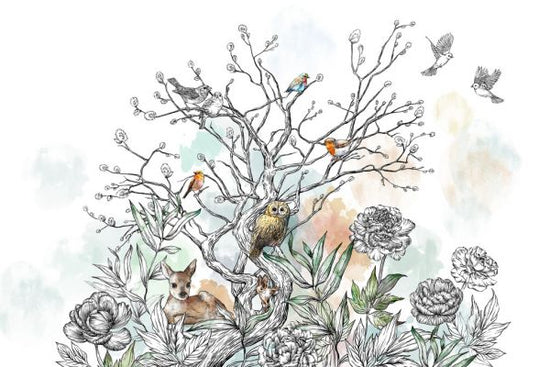 PHOTOWALL / Animal Tree (e319136)