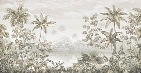 PHOTOWALL / Tropical Shangri-La - Sepia (e319229)