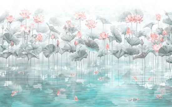 PHOTOWALL / Koi Koi - Blue (e319242)