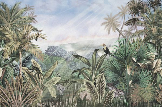 PHOTOWALL / Day in Jungle - Green (e319891)