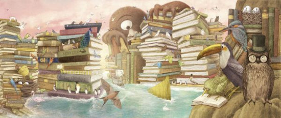 PHOTOWALL / Ocean Meets Sky Library Islands (e320039)