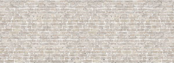 PHOTOWALL / White Wash Brick Wall (e318137)