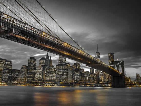 PHOTOWALL / Brooklyn Bridge at Night (e321051)