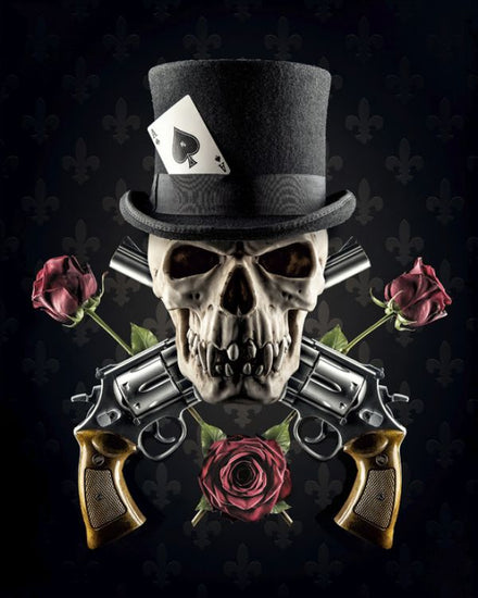 PHOTOWALL / Revolver and Skull (e320722)