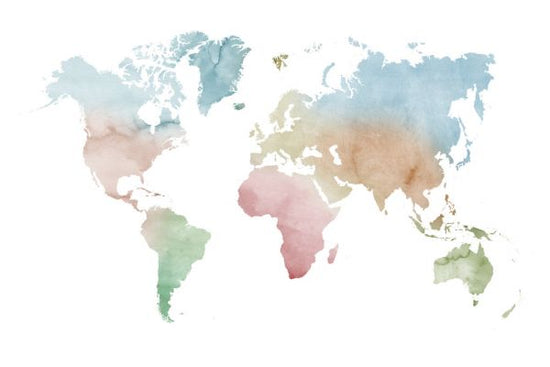 PHOTOWALL / Watercolor World Pastel Colors (e321176)