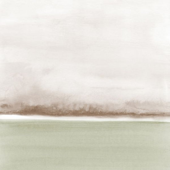 PHOTOWALL / Watercolor Landscape IX - Soft Olive and Sepia (e321188)