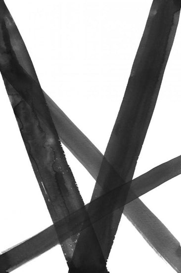 PHOTOWALL / Watercolor Lines II Black (e321224)