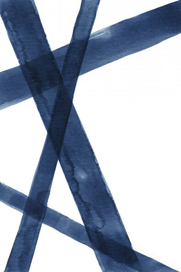 PHOTOWALL / Watercolor Lines I Blue (e321225)