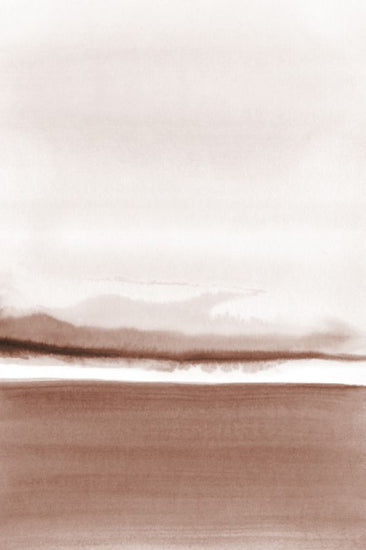 PHOTOWALL / Watercolor landscape XI - Terracotta (e321249)