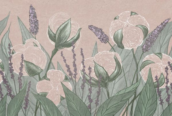 PHOTOWALL / Cotton Flowers II (e321911)