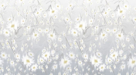 PHOTOWALL / Chamomiles - Gray (e322232)
