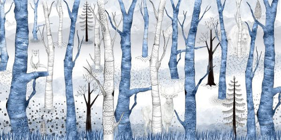 PHOTOWALL / Woodland Walz - Blue (e322330)