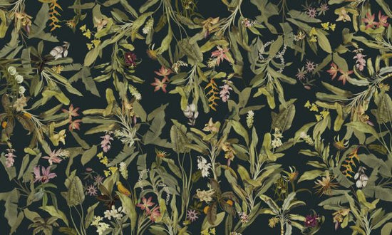 PHOTOWALL / Botanical Tropics - Dark (e322805)
