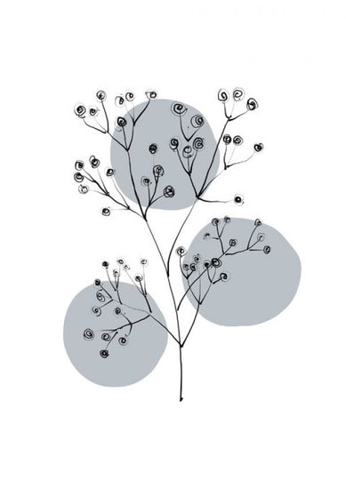 PHOTOWALL / Delicate Botanicals - Baby's breath (e322882)