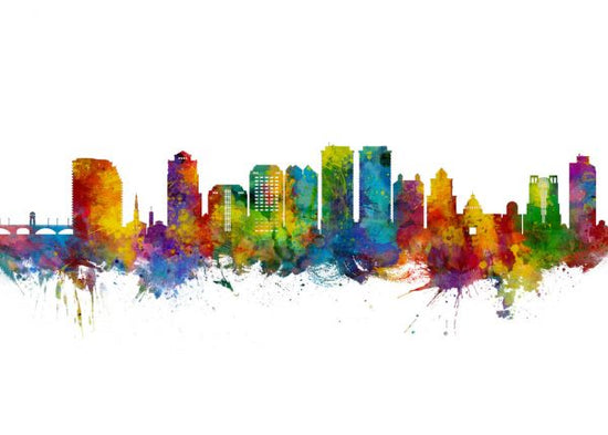 PHOTOWALL / West Palm Beach Florida Skyline (e319310)