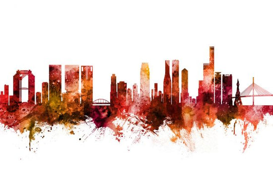 PHOTOWALL / Osaka Japan Skyline (e319317)