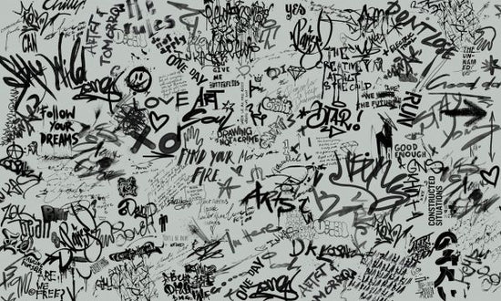 PHOTOWALL / Street Art Poetry - Green (e323715)