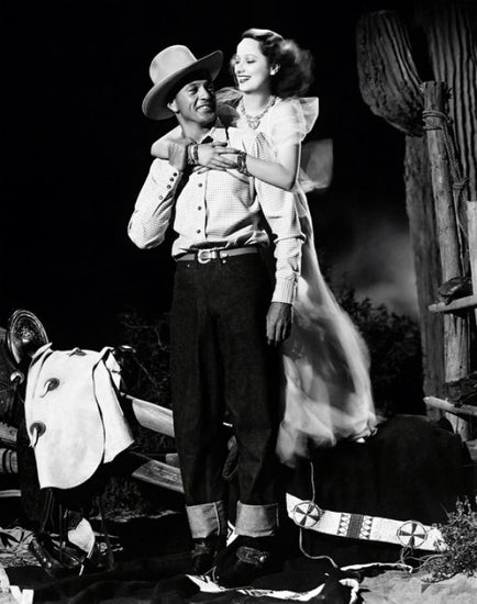 PHOTOWALL / Cowboy and the Lady - Infographics (e322036)