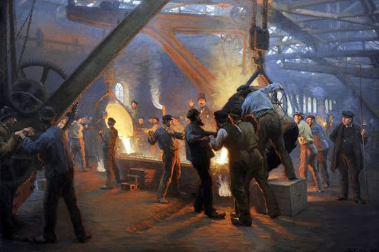 PHOTOWALL / Iron Foundry Burmeister Wain - Infographics (e322084)