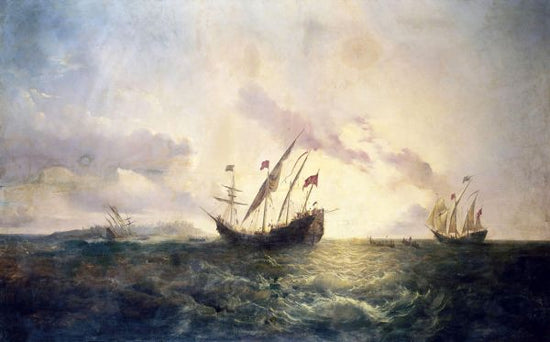 PHOTOWALL / Discovery of America - Infographics (e322109)