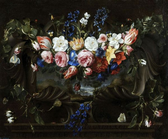 PHOTOWALL / Festoon of Flowers - Infographics (e322147)