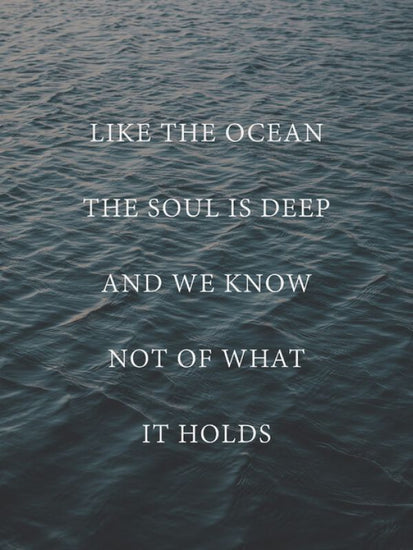 PHOTOWALL / Like the Ocean the Soul is Deep (e323459)