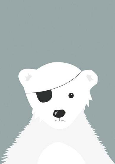 PHOTOWALL / Polar Pirate - Green (e325977)