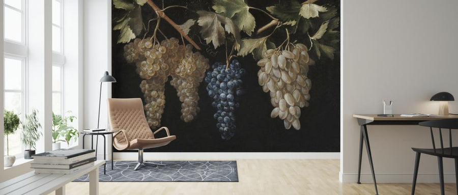 PHOTOWALL / Four Bunches of Hanging Grapes - Juan Fernandez (e325869)