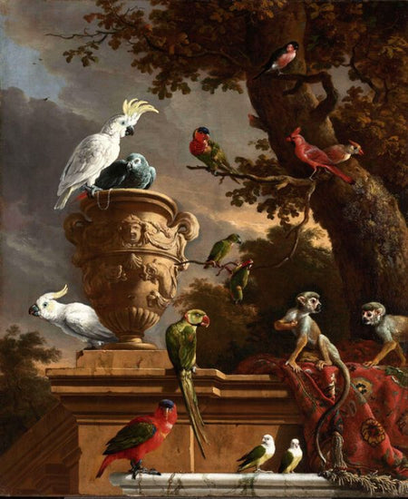 PHOTOWALL / Menagerie - Melchior D'Hondecoeter (e325873)