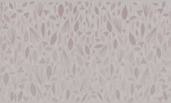 PHOTOWALL / Into the Leaves - Pink Nude (e326412) | 輸入壁紙専門店