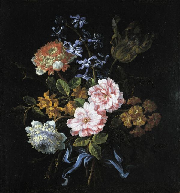 オマージュアート　D0005 PHOTOWALL / Bouquet of Flowers - Jean Baptiste Monnoyer (e325894