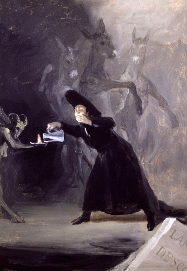 Bewitched　(e325930)　WALPA　輸入壁紙専門店　Francisco　de　Goya　–　PHOTOWALL　Forcibly