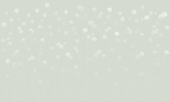 PHOTOWALL / Dandelion Field - Soft Mint (e326667)