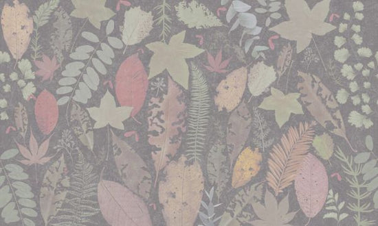 PHOTOWALL / Leaf Potpourri - Warm Gray (e326676)