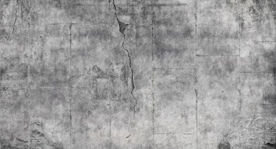 PHOTOWALL / Dirty Cracked Concrete Wall (e326483)