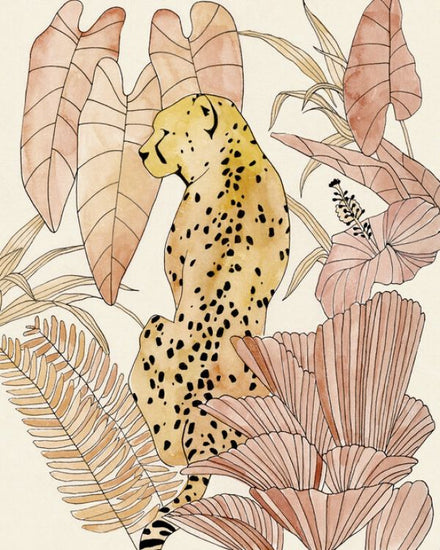 PHOTOWALL / Blush Cheetah (e324602)