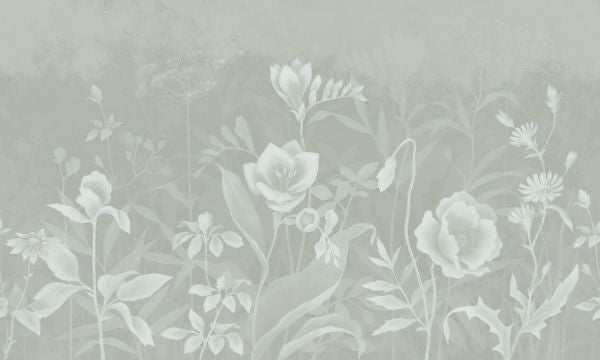 PHOTOWALL / Gentle Botanical - Green (e327127) | 輸入壁紙専門店