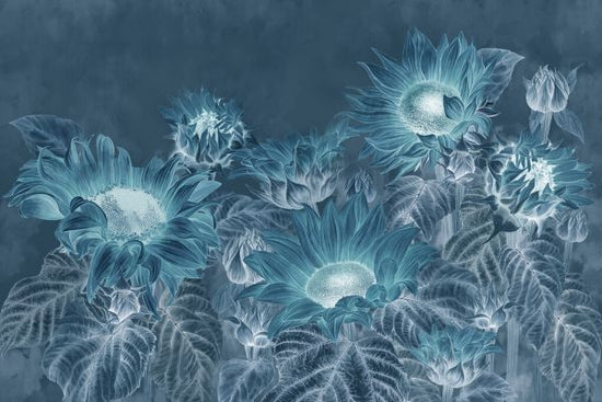 PHOTOWALL / Sunflowers at Night (e327105)
