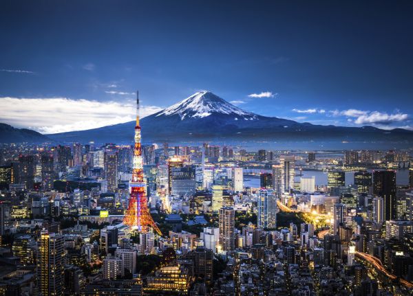 PHOTOWALL / Mt Fuji and Tokyo Skyline (e327846)