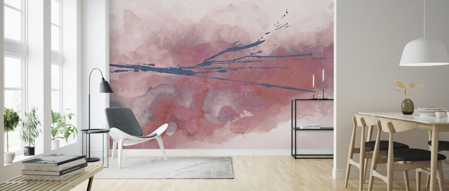 PHOTOWALL / Accidental Watercolor - Pink (e327678)